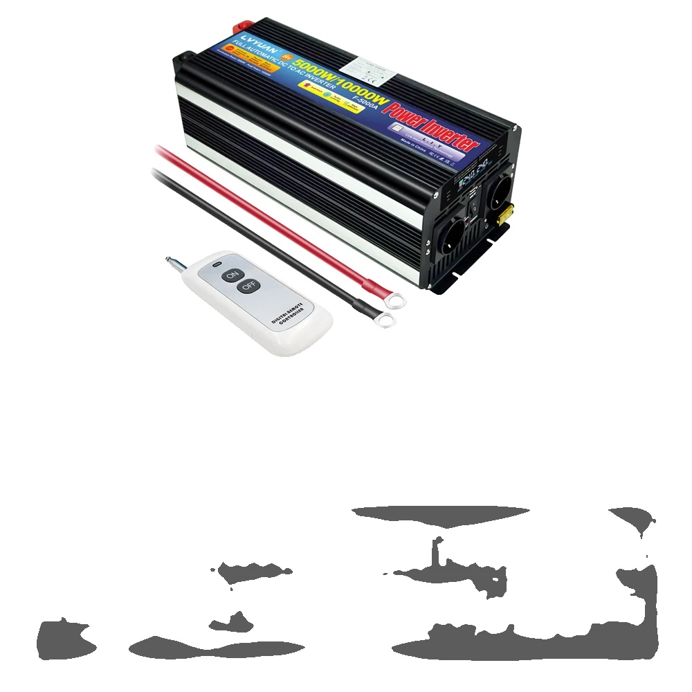 Wechselrichter, 10000w Spitzenleistung, Eu-steckdosenkompatibilität, 10000w-24v-220v