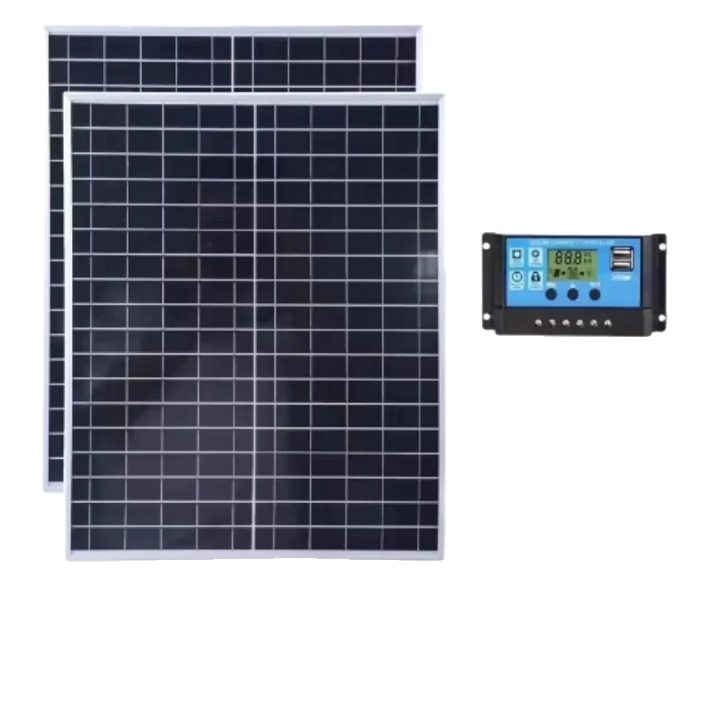 Solarpanel, Hohe Effizienz, Vielseitige Anwendungen, 2 Stück Set