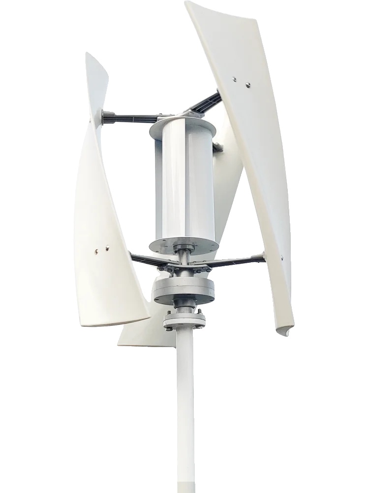 Windkraftgenerator, Vertikales Design, Hohe Effizienz, Nur Windturbine, 2000w Mit Gebläse, 24v