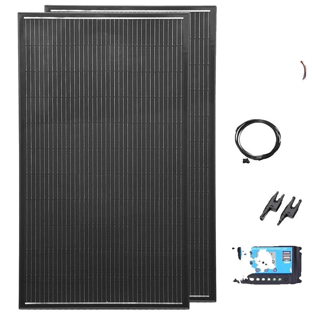 Solarpanel, Hohe Effizienz, Langlebiges Design, 12v24v 400w Kit