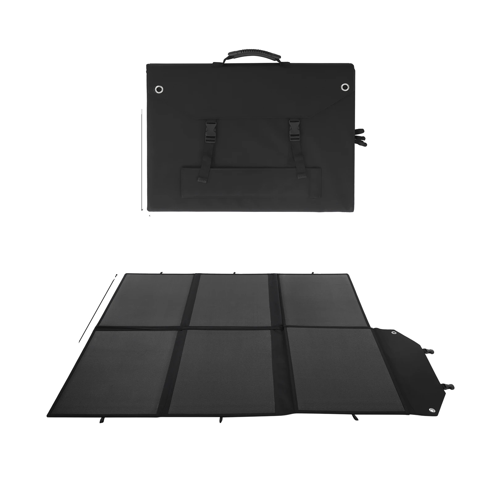 Solarmodul, 300w Leistung, Hohe Batteriewirkungsgrad, Schwarz