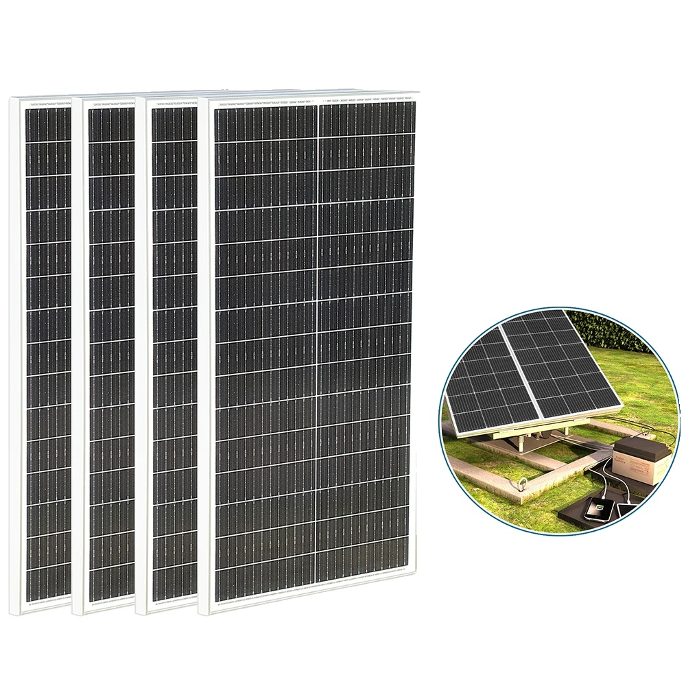 Solarpanel, Monokristallines Design, Hohe Effizienz, 400w-4x100w