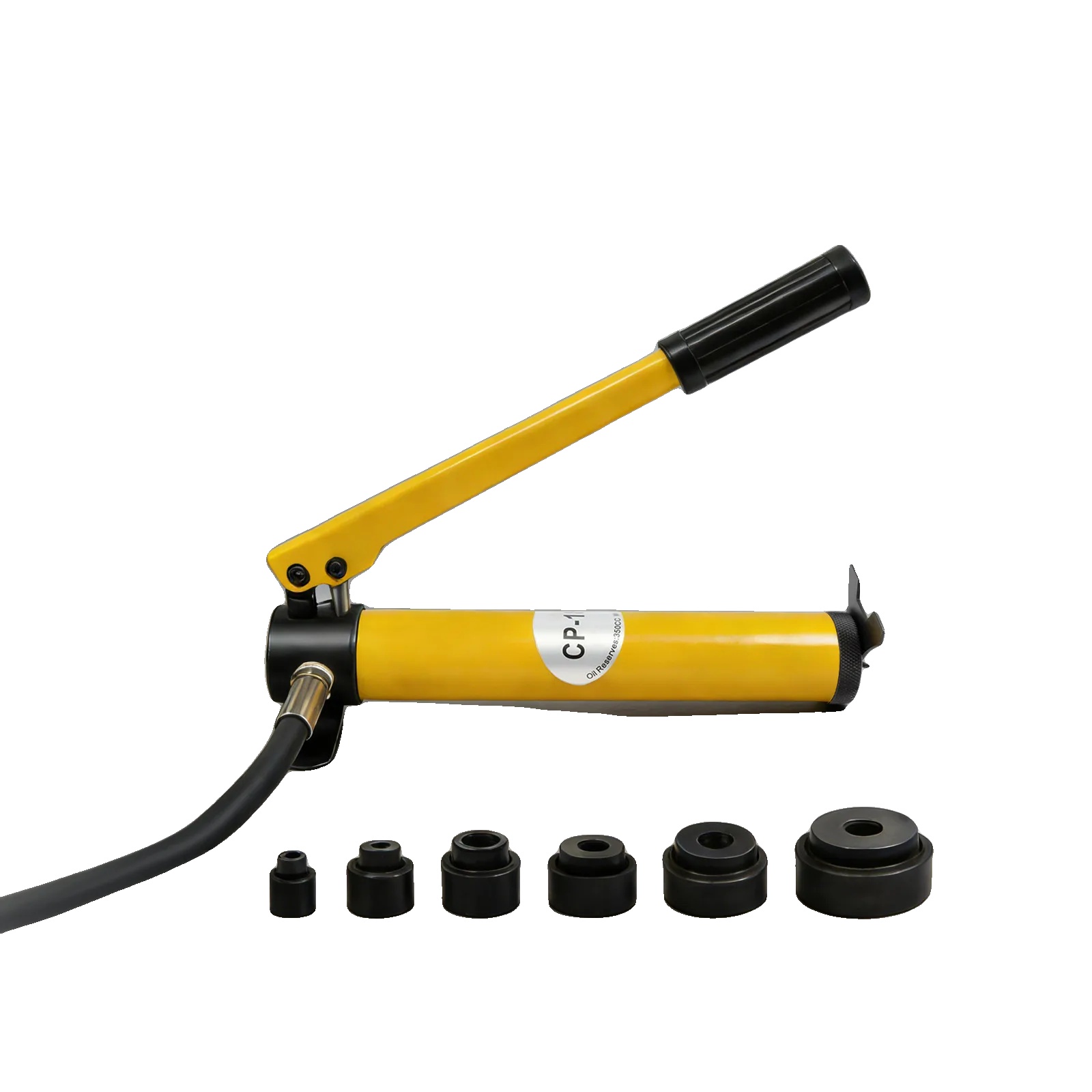 Hydraulisches Ausbrechwerkzeug-set, Tonnage 8t, Durchschlagkapazität 3mm Weicheisen, Durchschlagkapazität 1.2mm Edelstahl, Matrizen-durchmesser