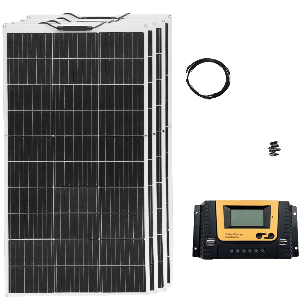 Solarpanel, Flexibles Design, Hohe Effizienz, 12v 400w Solarkit