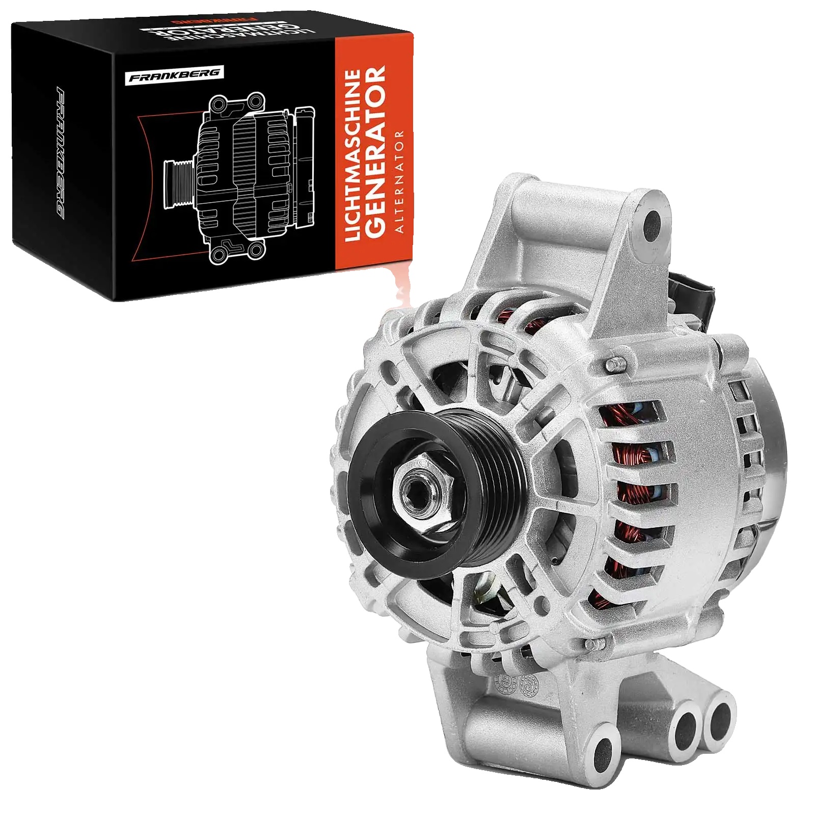 Generator, 14 V, 90 A, 49 Mm Riemenscheibendurchmesser, Rechtslauf, 6 Rillen