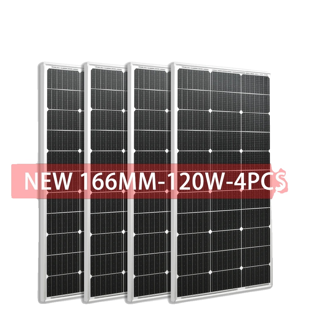 Solarpanel, Monokristallin, Hohe Effizienz, 480w Weißes Panel