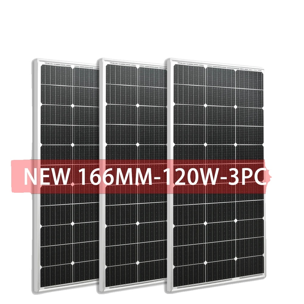 Solarpanel, Monokristallin, Hohe Effizienz, 360w Weißes Panel