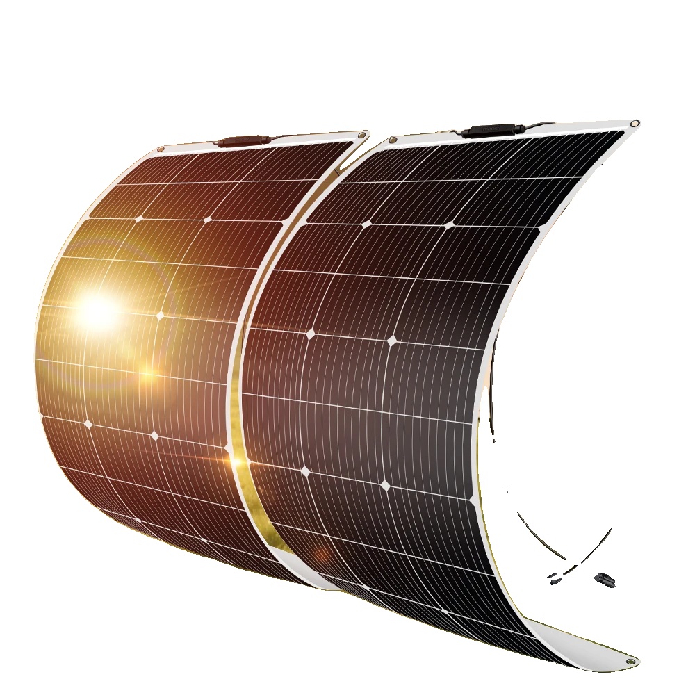 Flexibles Solarpanel, Maximale Leistung 100w, Maximale Spannung 18,00v, Maximaler Strom 5,56a, Leerlaufspannung 20,5v, Kurzschlussstrom 6,5a