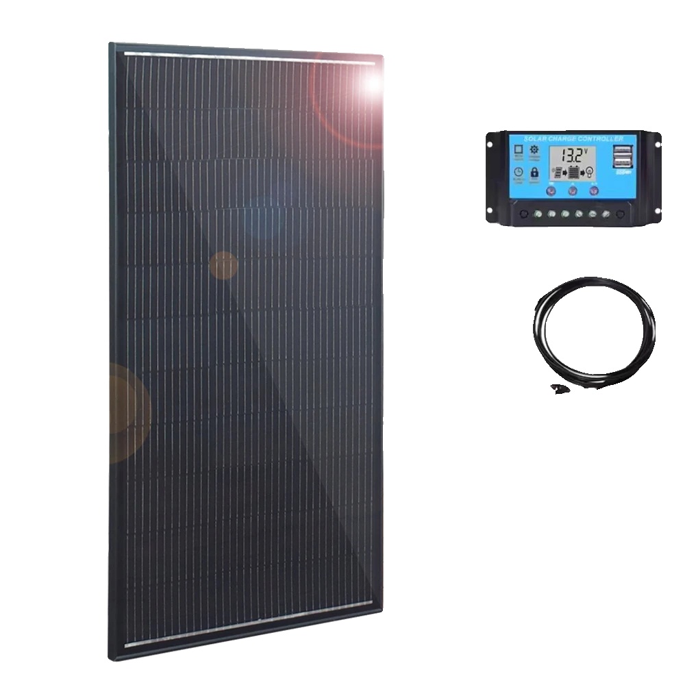 Solarpanel, Monokristallin, Leichtes Design, 200w 12v Kit