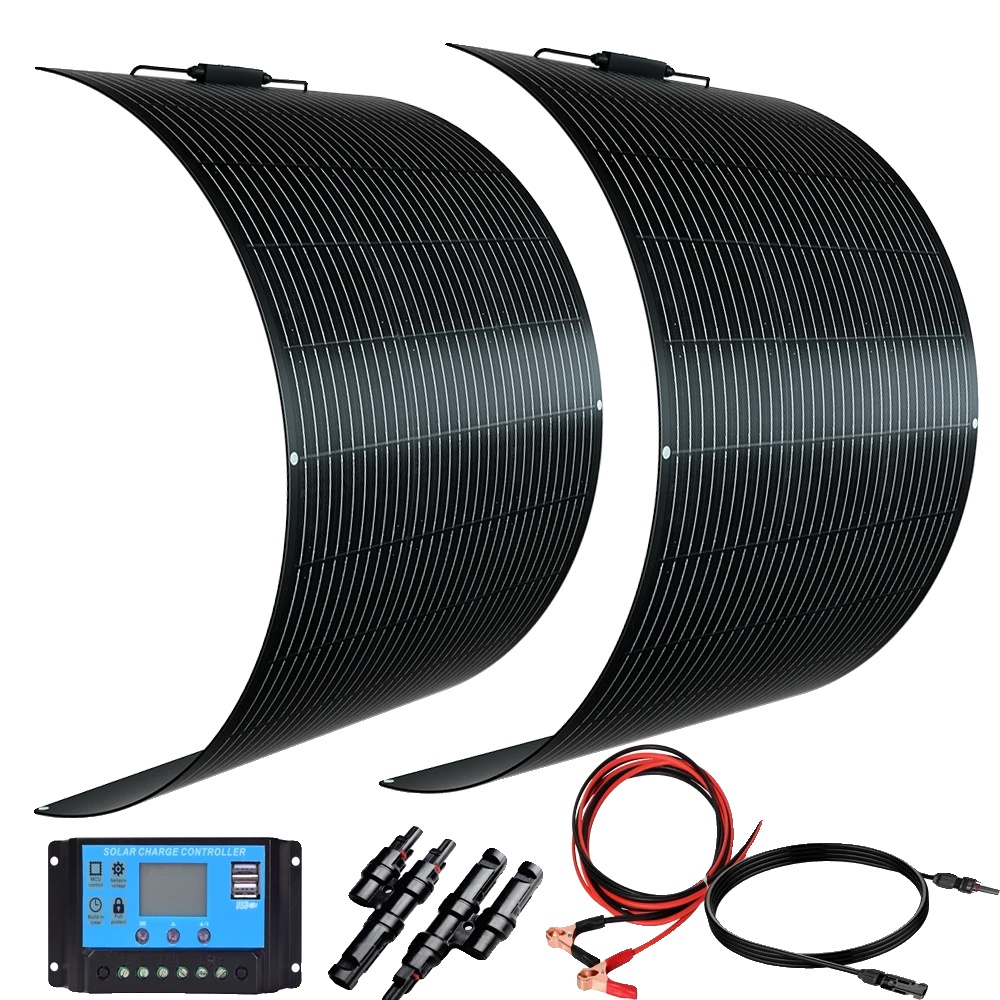 Solarmodul, 240w Kit, Flexibles Design, 240w-solarkit-b
