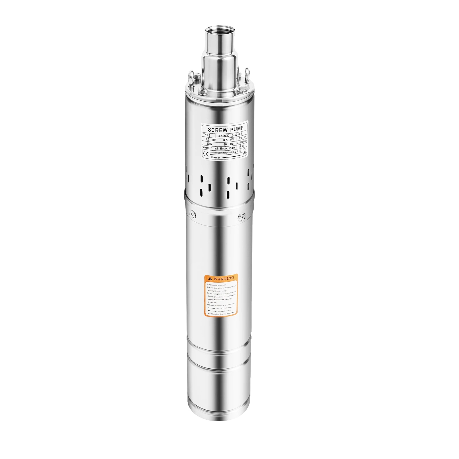 Tiefbrunnenpumpe, Hohe Effizienz, Sichere Bedienung, 220v, Eu