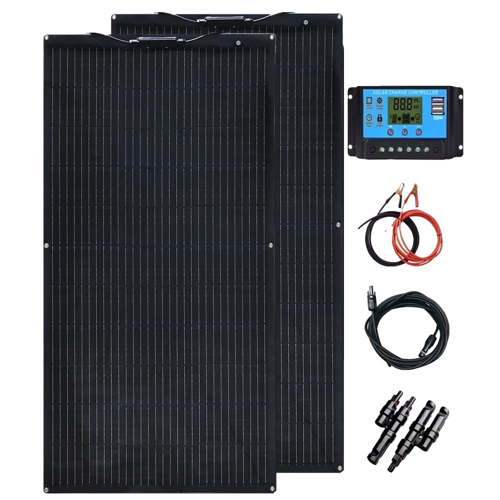 Solarpanels, Hohe Effizienz, Flexibles Design, 12v 240w Solarkit-b
