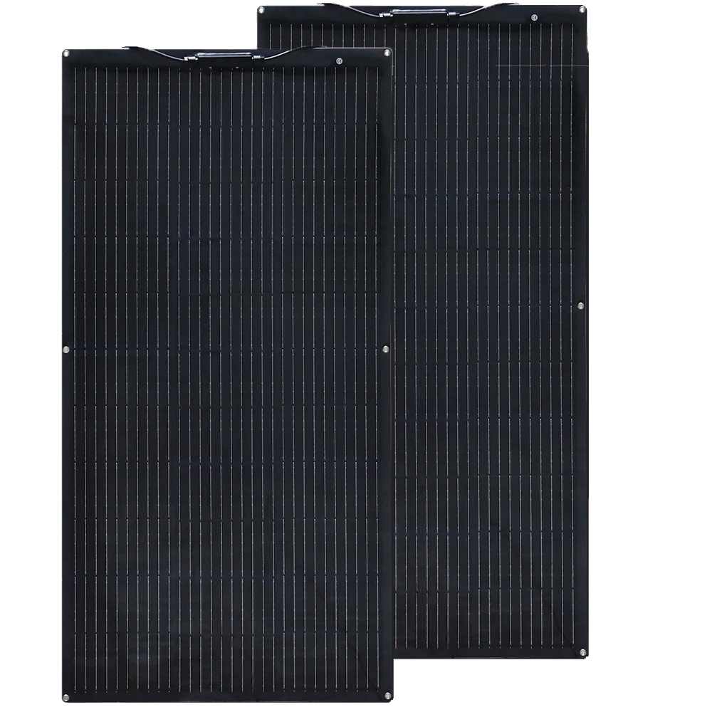 Solarpanels, Hohe Effizienz, Flexibles Design, 2x 120w Solarpanel-b