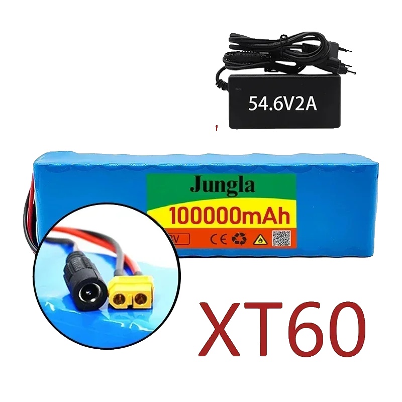 Lithium-ionen-batteriepack, 100ah Kapazität, Bms-schutz, Xt60-dc-ladegerät