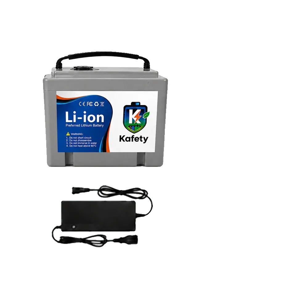 Lithium-ionen-batteriepack, 48v, 20000mah Kapazität, 48v-grau-1ladegerät
