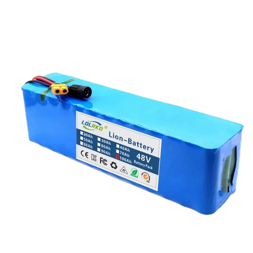 Lithium-ionen-batteriepack, 100000mah Kapazität, 48v Spannung, 48v 100ah Ladegerät