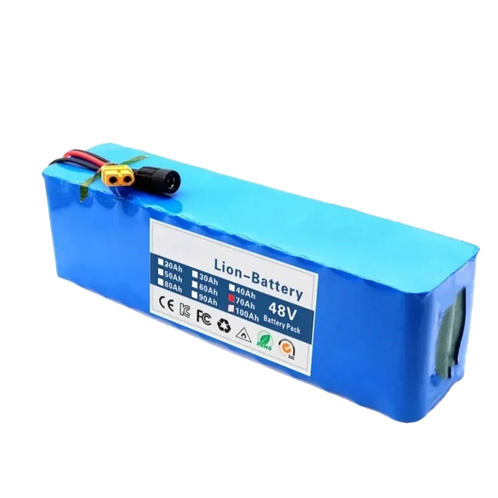 Lithium-ionen-batteriepack, 100000mah Kapazität, 48v Spannung, 48v 70ah Ladegerät