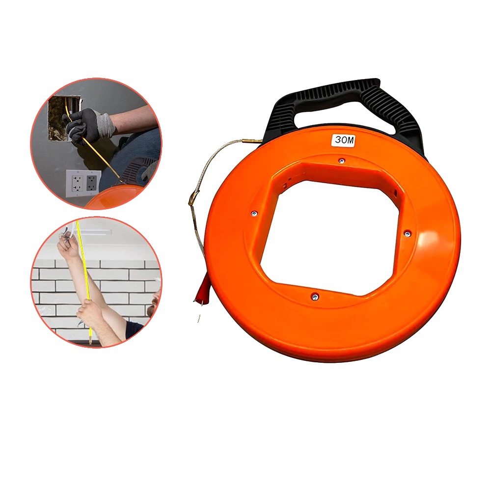 Fischband, 3,0 Mm Durchmesser, 30 M Länge, Hohe Zugfestigkeit, Flexibles Design, Ergonomischer Griff