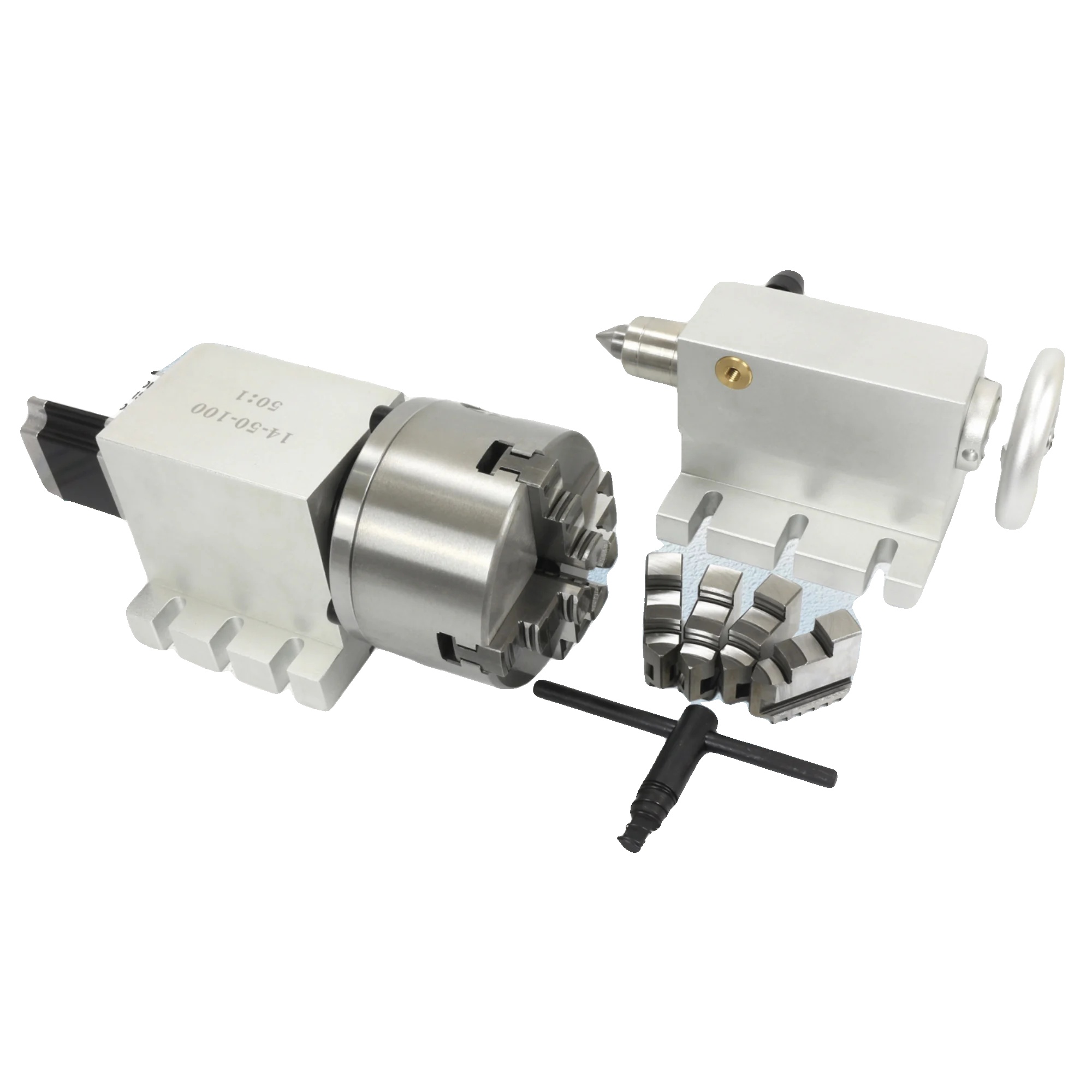 Cnc 4. Achse, Nema23 Schrittmotor, 50:1 Getriebe, K12-100mm 50:1