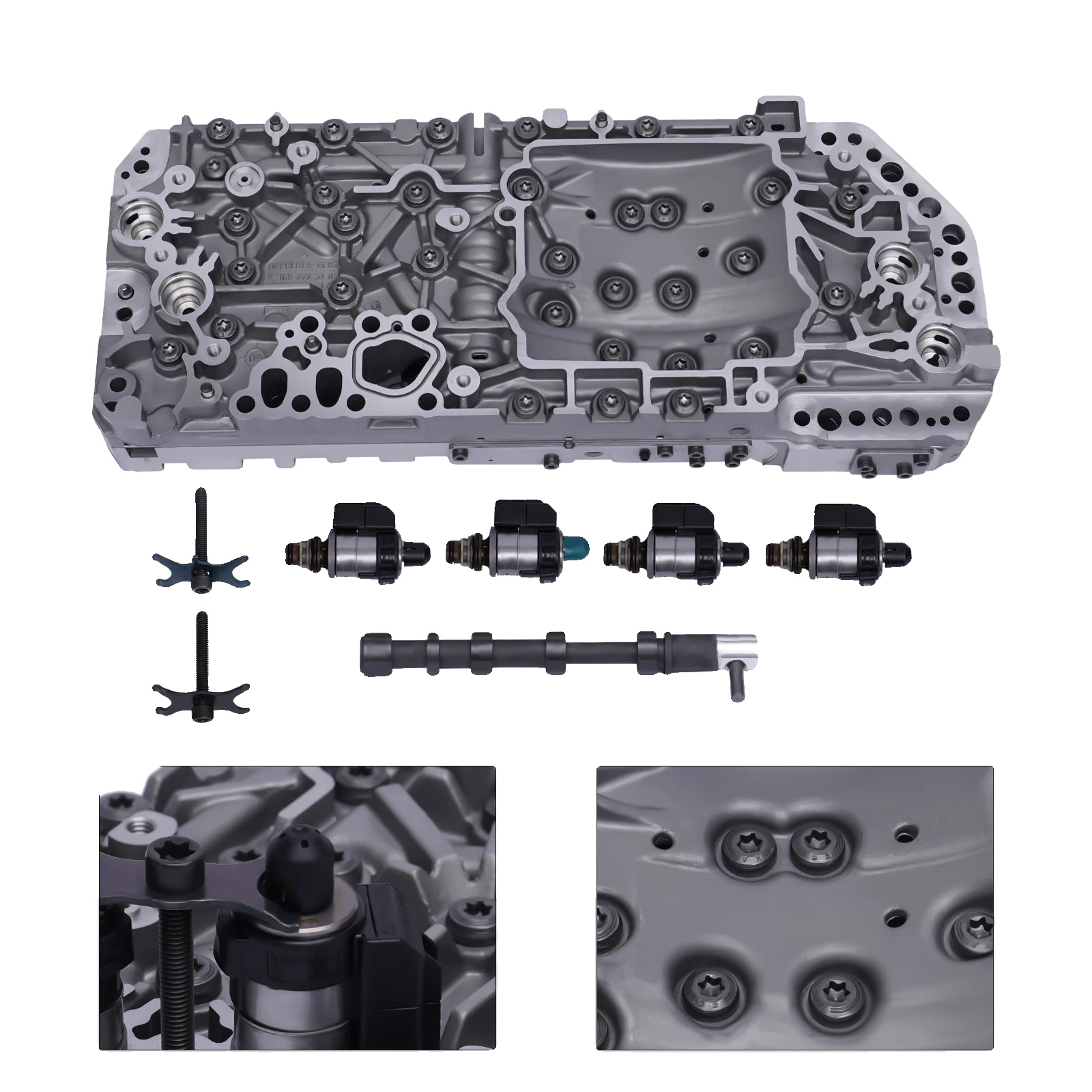 Cvt-getriebeventilgehäuse, Aluminiumlegierung, 45 X 20 X 10 Cm, Kompatibel Mit Mercedes Benz A-klasse B-klasse, Überholt, Direkter Ersatz