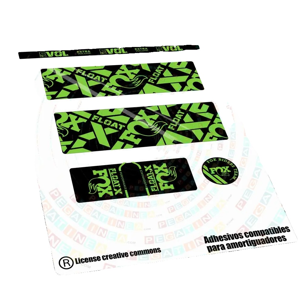 Aufkleber, Hochwertiges Vinyl, Individuelle Designs, Limettengrün 1