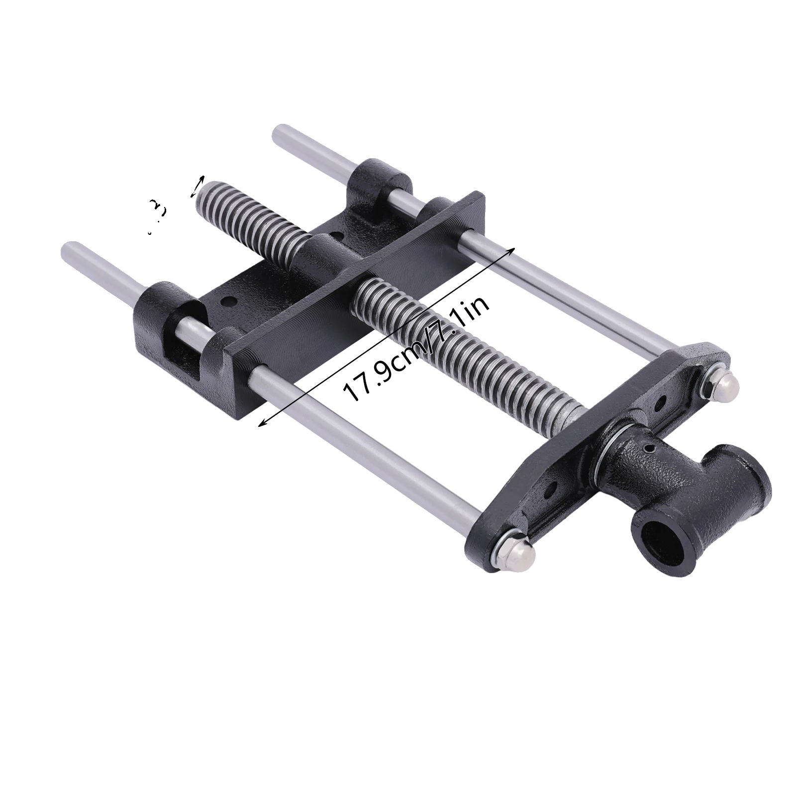 Klemme, Einstellbare Klemmkraft, Duale Parallele Stangen, Schwarz