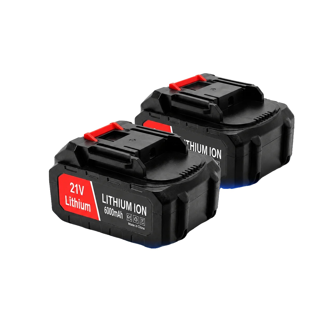 Ersatzbatterie, 6000mah Kapazität, Kompatibel Mit Verschiedenen Elektrowerkzeugen, 21v6.0-2pcs