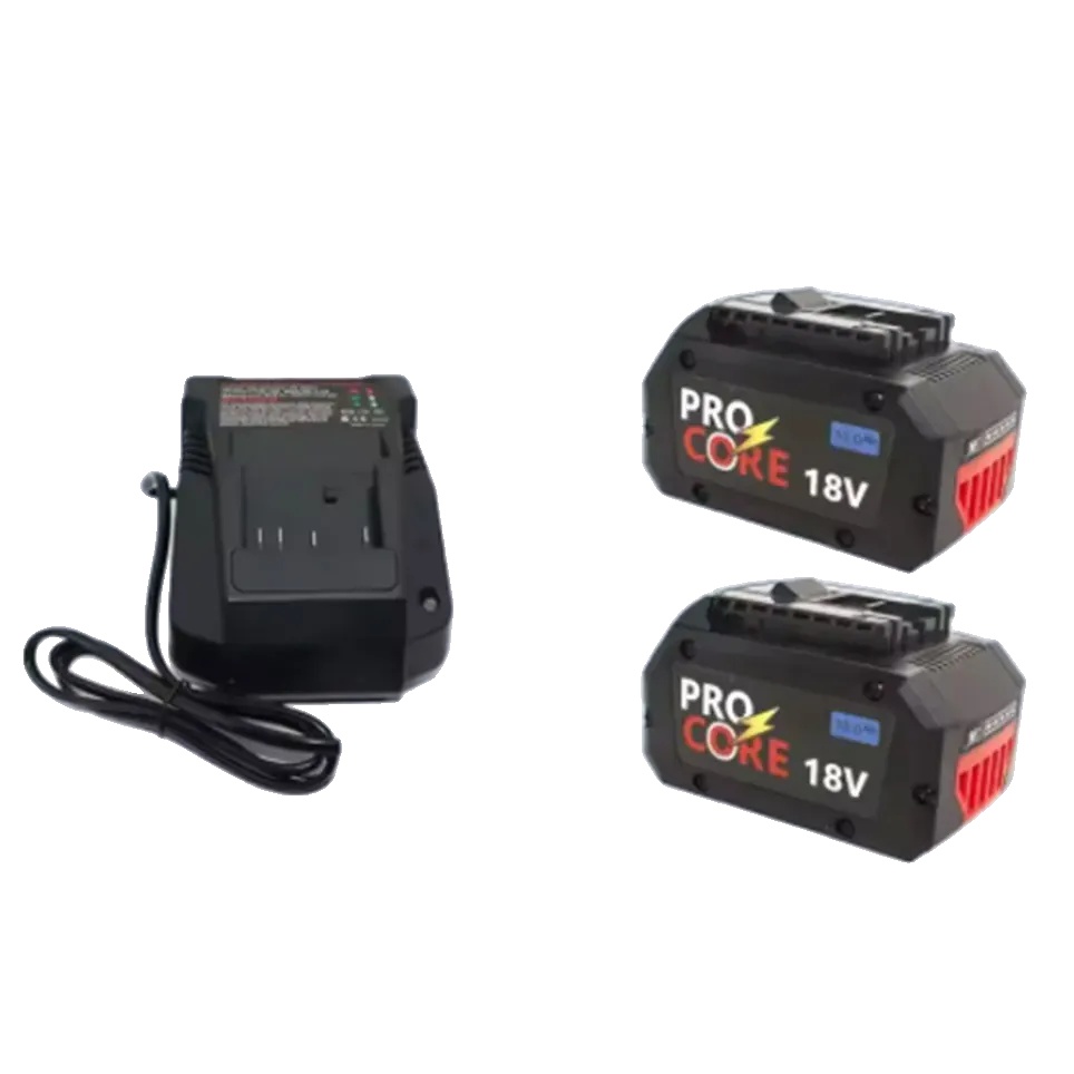 Ersatzbatterie, 10000mah Kapazität, Kompatibel Mit 18v Werkzeugen, 10.ahx2-ladegerätx1