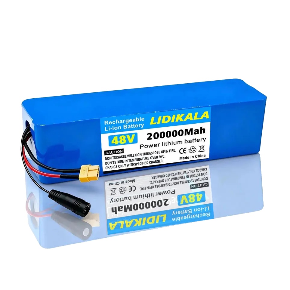 Lithium-ionen-batteriepack, 200ah Kapazität, Kompatibel Mit E-bikes, Xt60-dc, 48v-a