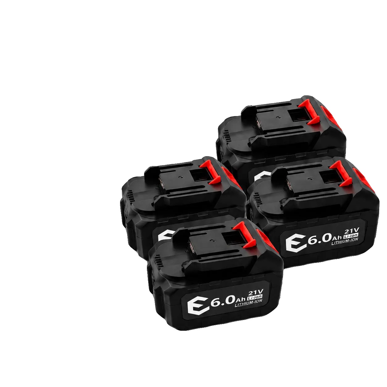 Wiederaufladbare Lithiumbatterie, 21v, 6000 Mah Kapazität, 21v6.0-4pcs