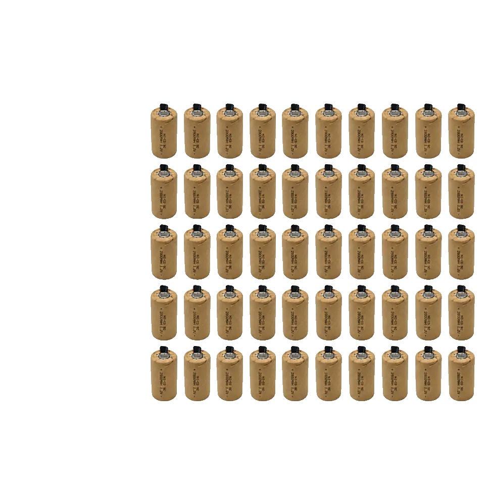Ni-cd-batterie, 2800mah Kapazität, Einfache Montage, Sc-2800mah-50pcs