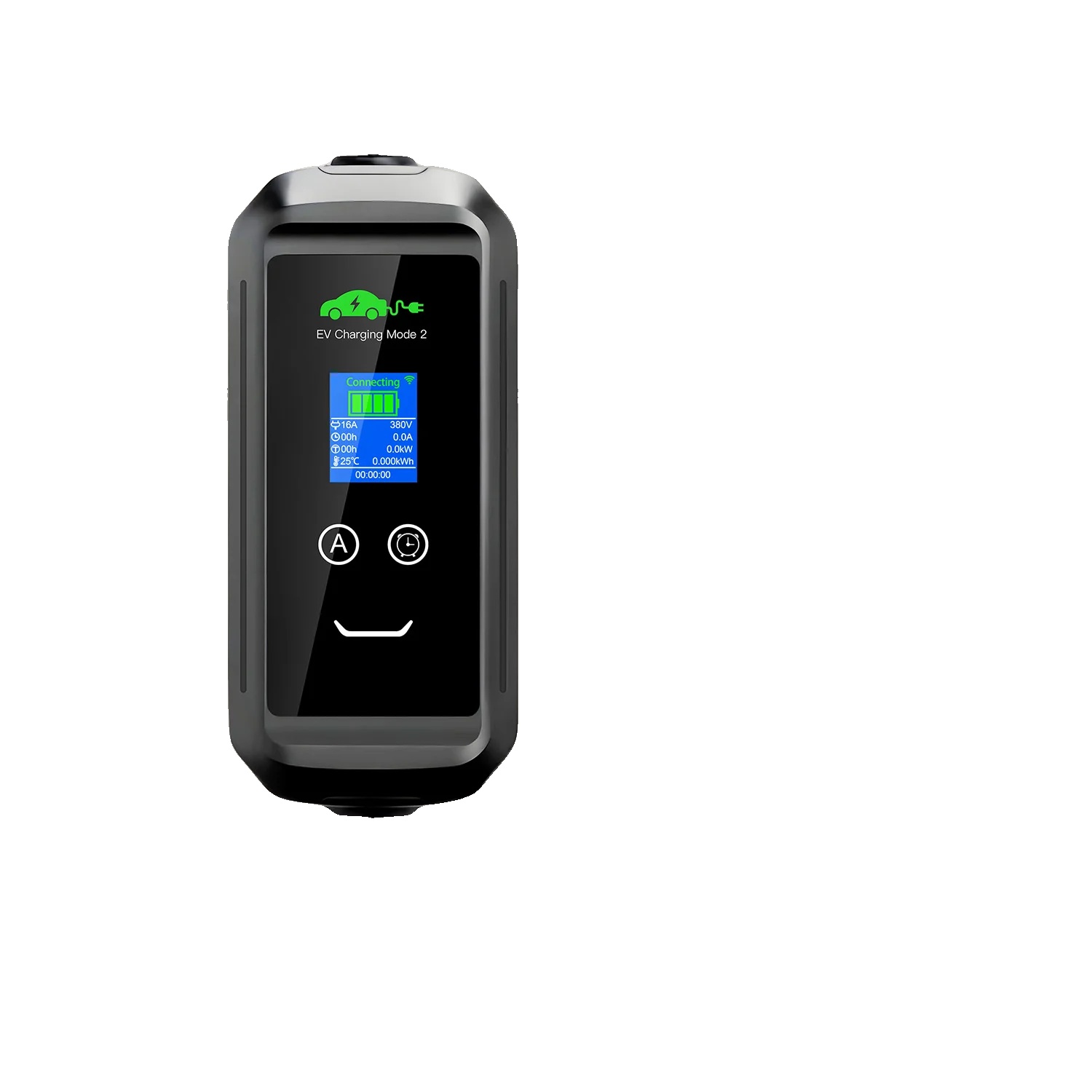Tragbares Ev-ladegerät, Typ2-stecker, Smart App-steuerung, Typ2 11kw 7m