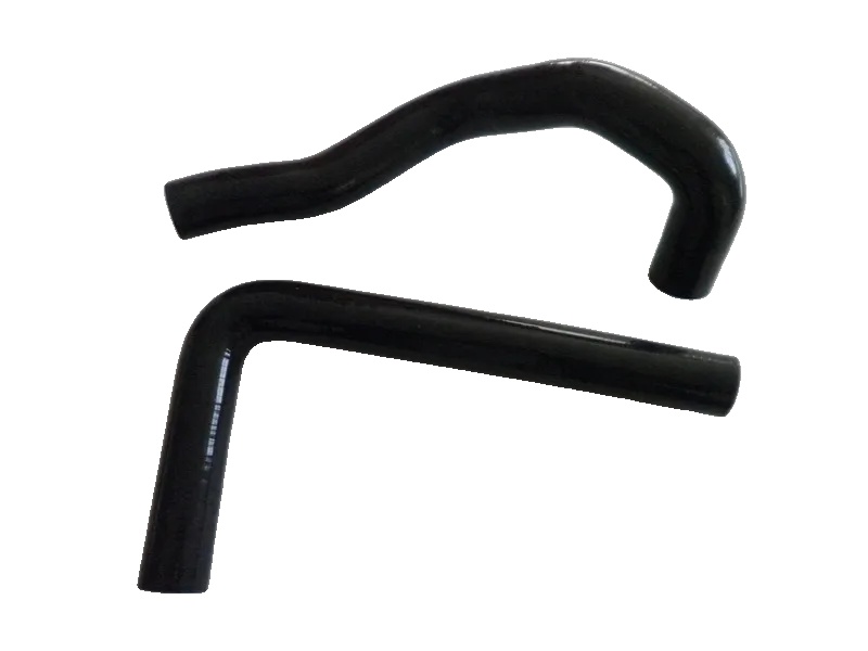 Kühlerkühlmittelschlauch, Hochleistungsfähig, Langlebiges Silikonmaterial, Schwarz