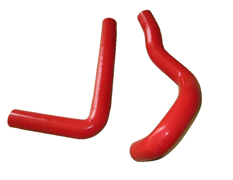 Kühlerkühlmittelschlauch, Hochleistungsfähig, Langlebiges Silikonmaterial, Rot