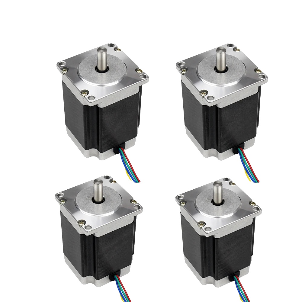Schrittmotor, 270 Oz-in Haltemoment, Effiziente Steuerungstechnologie, 4 Stück Motor