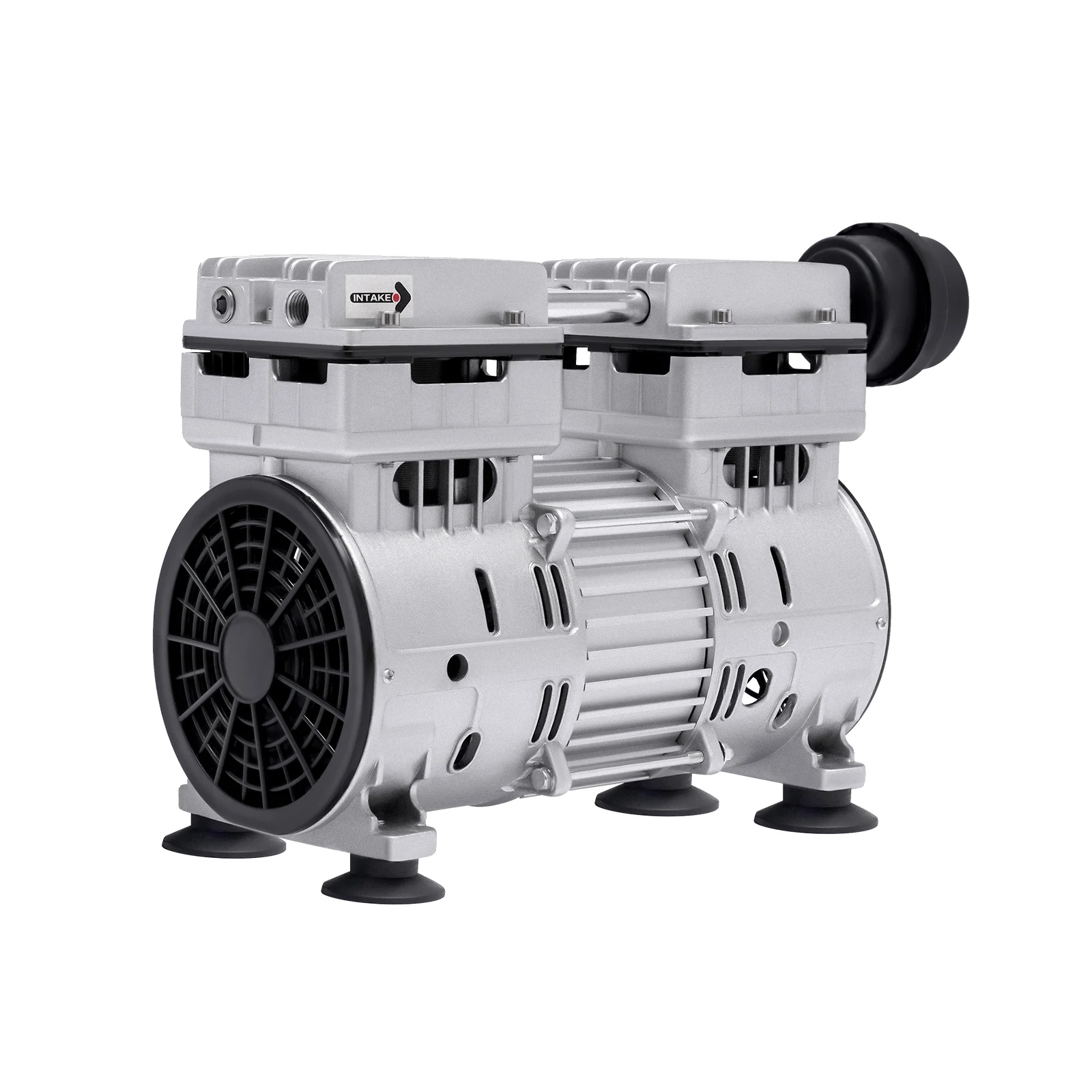 Vakuumpumpe, 750w Leistung, 65-70l/min Luftstrom, Silber