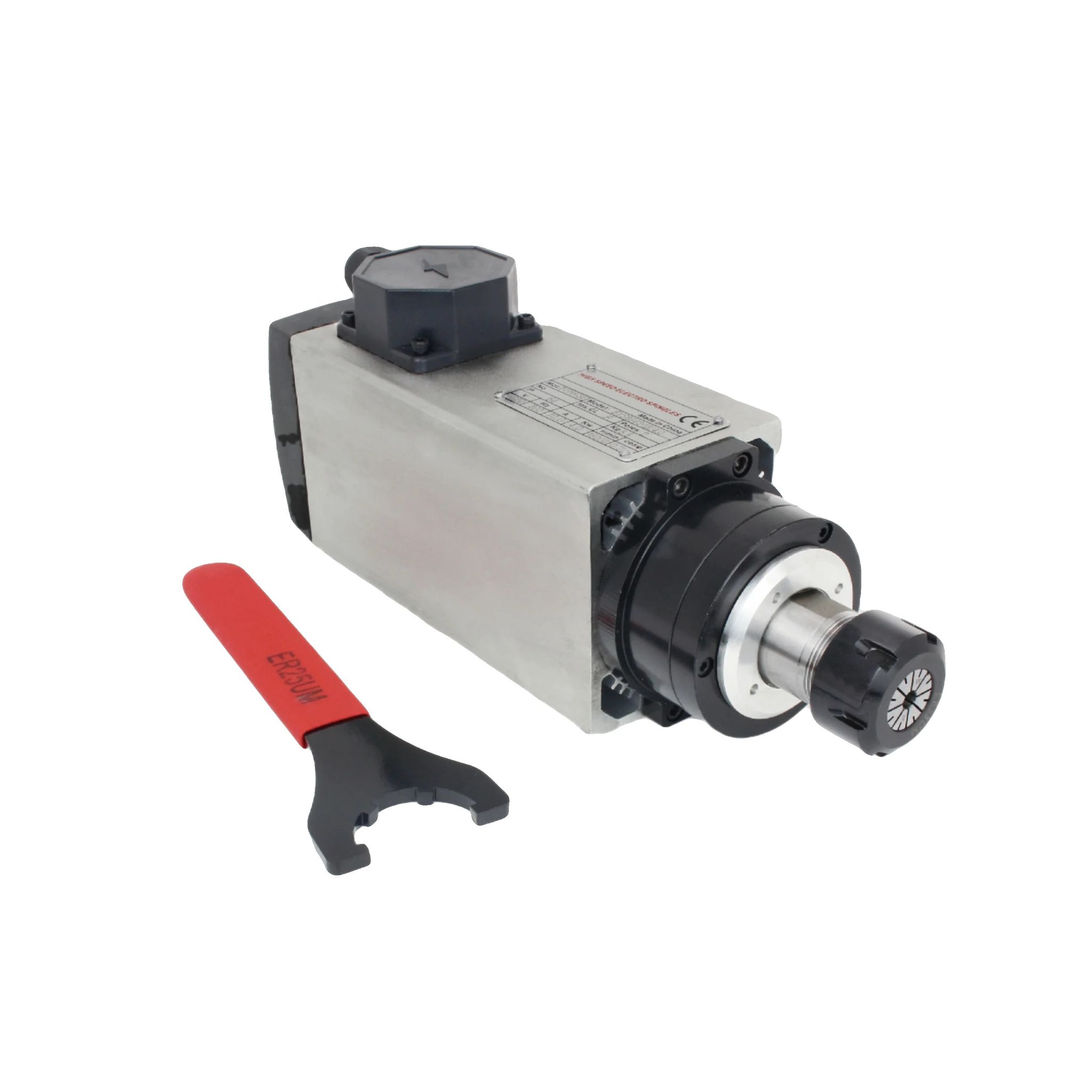Spindelmotor, Hochgeschwindigkeitsleistung, Robuste Stahlkonstruktion, Nur Spindel, 220v
