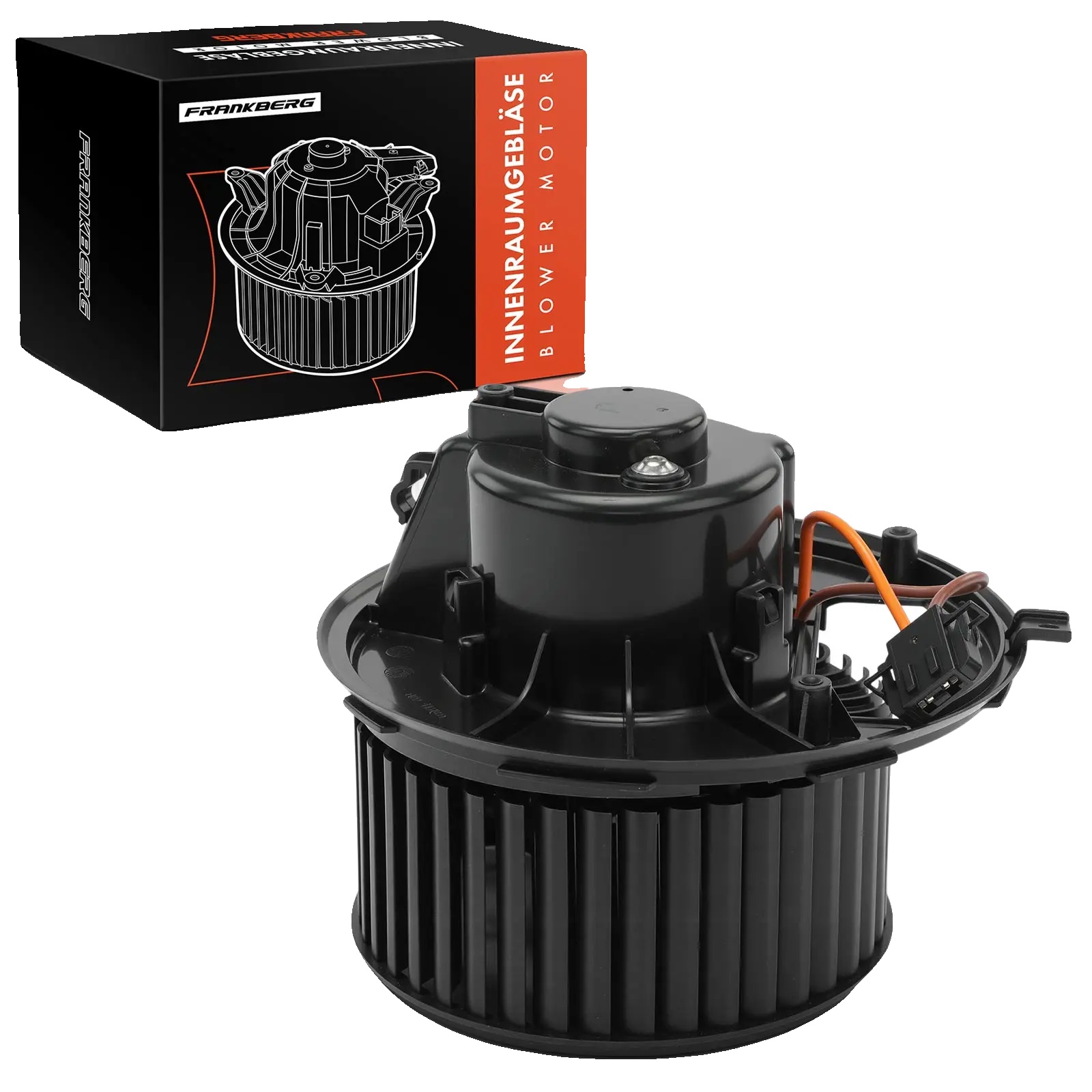 Blasermotor, 12v, 264w, Durchmesser 149mm, Kompatibilität Audi/seat/skoda, 2 Anschlusskontakte