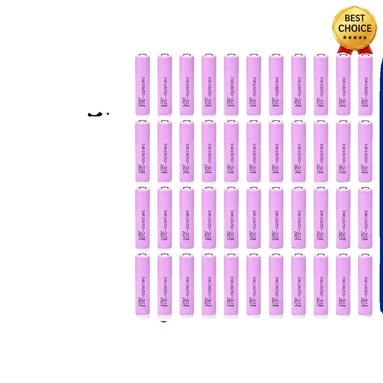 Wiederaufladbare Lithium-ionen-batterie, 3500mah Kapazität, 20a Strom, 40pcs Inr18650-35e