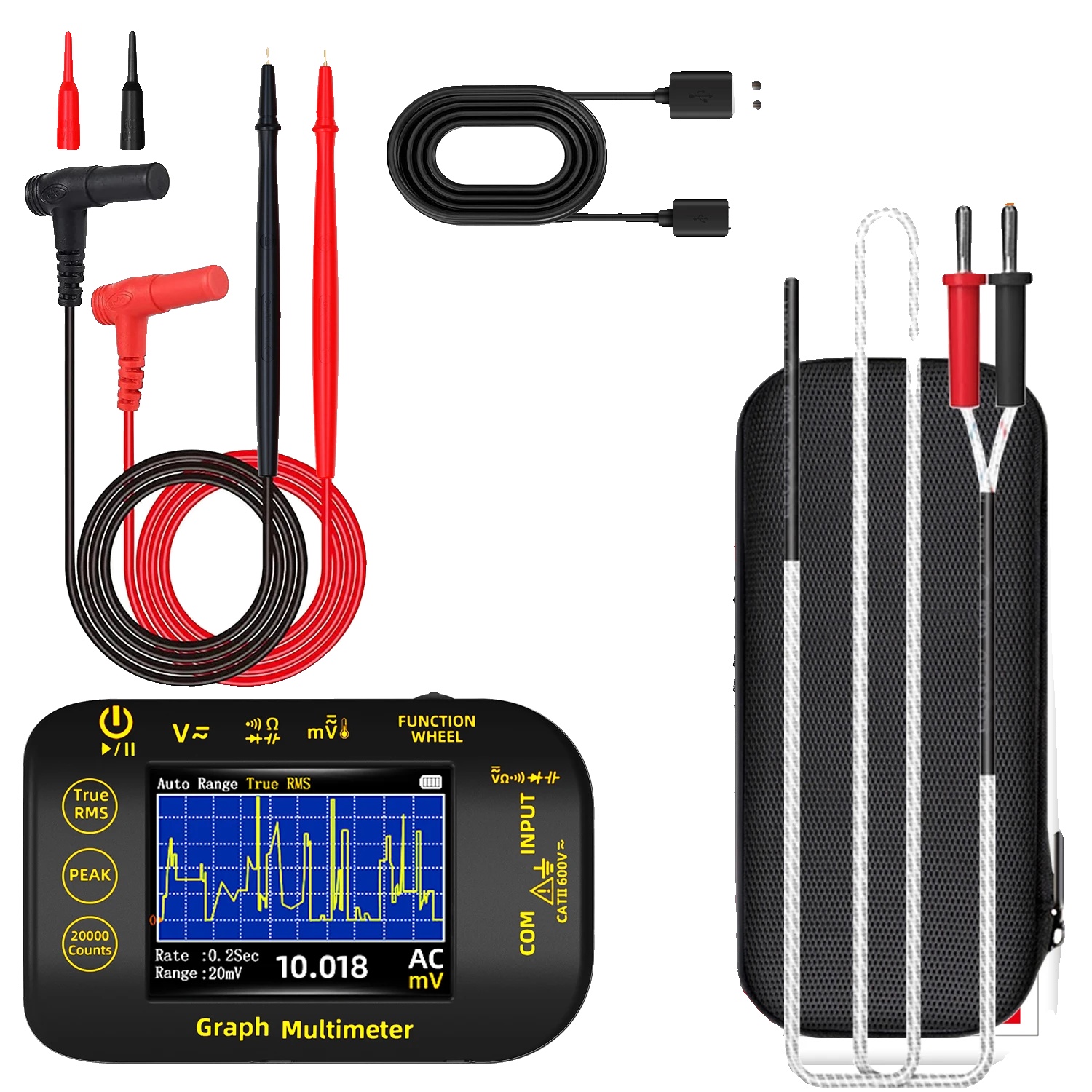 Digitalmultimeter, Datenprotokollierung, Hohe Genauigkeit, S450