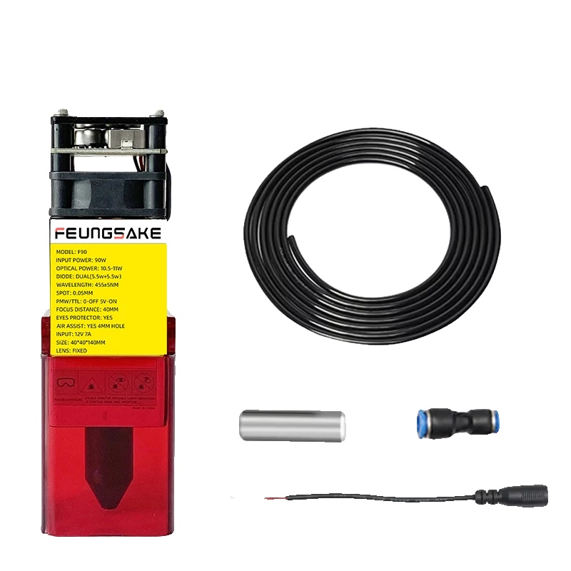Laser-modul, 11w Leistung, Einstellbare Gravurgeschwindigkeit, F90-11w