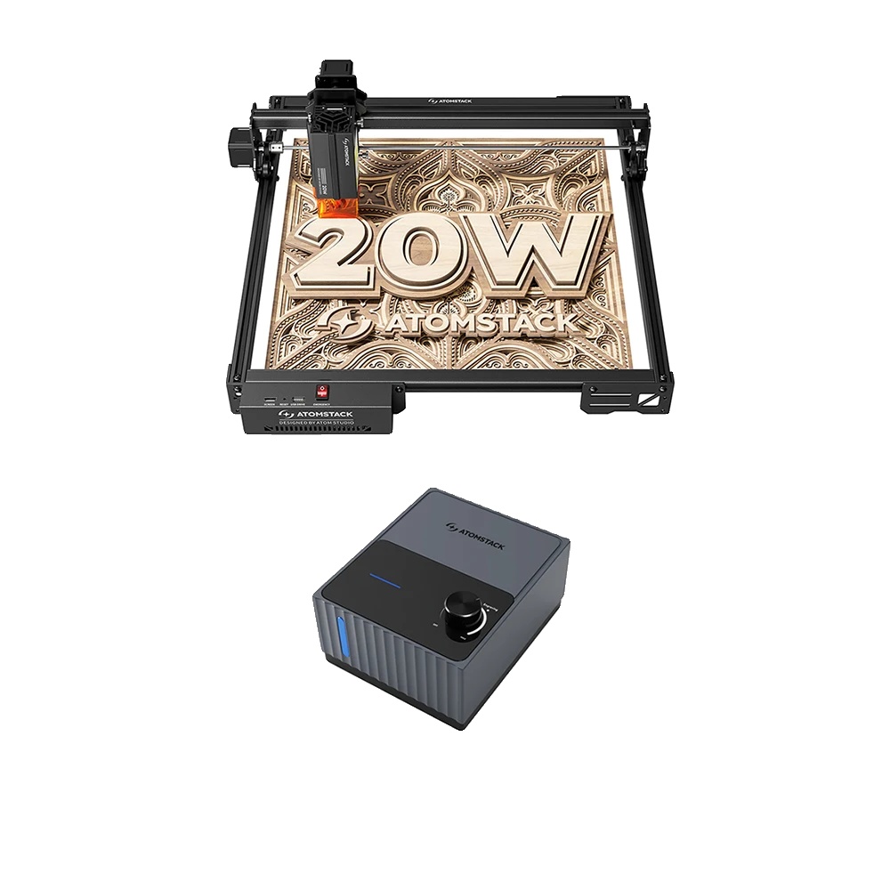 Laserschneider, Hohe Präzision, Vielseitige Materialkompatibilität, A20 Pro V2 Kit 2 Eu