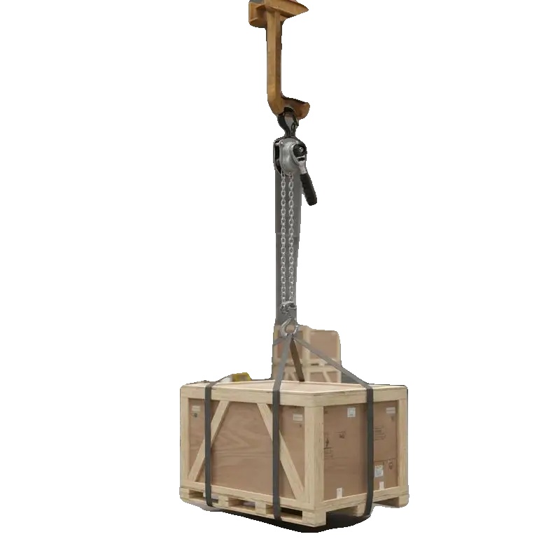 Mini Hebelzug, 1/4 Ton Tragfähigkeit, 360° Drehbare Haken, Rot
