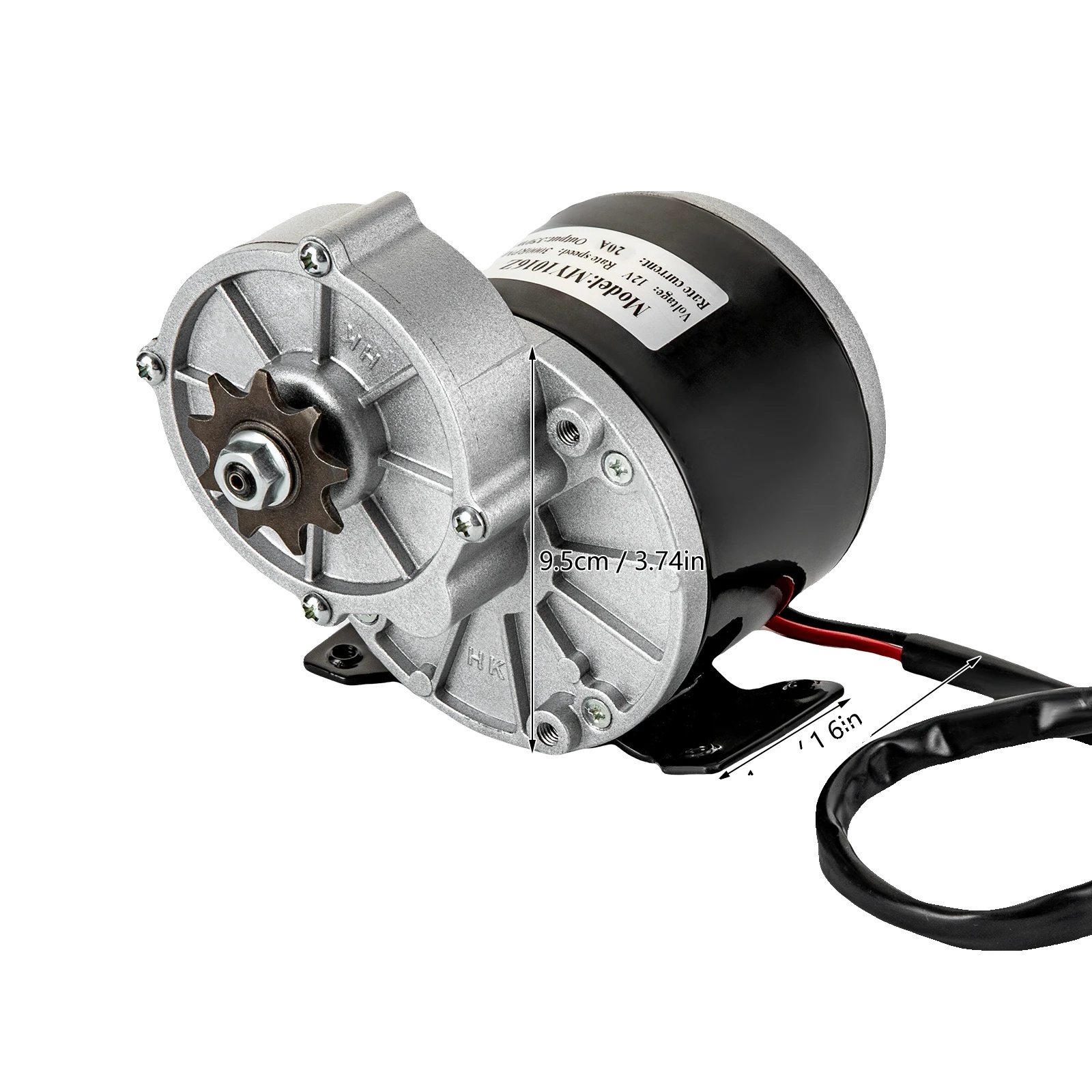 Elektromotor, 250w Leistung, 2750 U/min Leistung, Silber