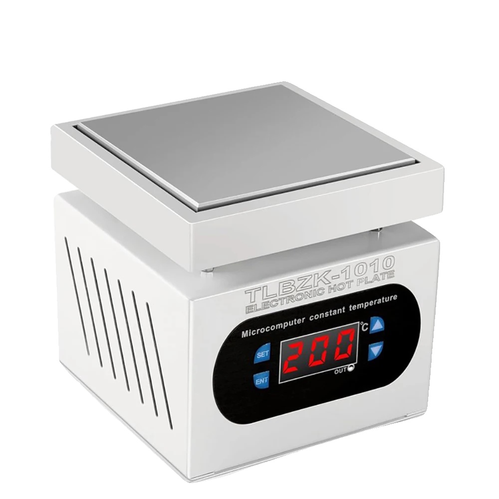 Digitale Vorheizstation, 100 X 100 Mm Heizzone, 350w Leistung, 0-400 °c Temperaturbereich, Lüfterloses Design, Aluminiumlegierungsmaterial