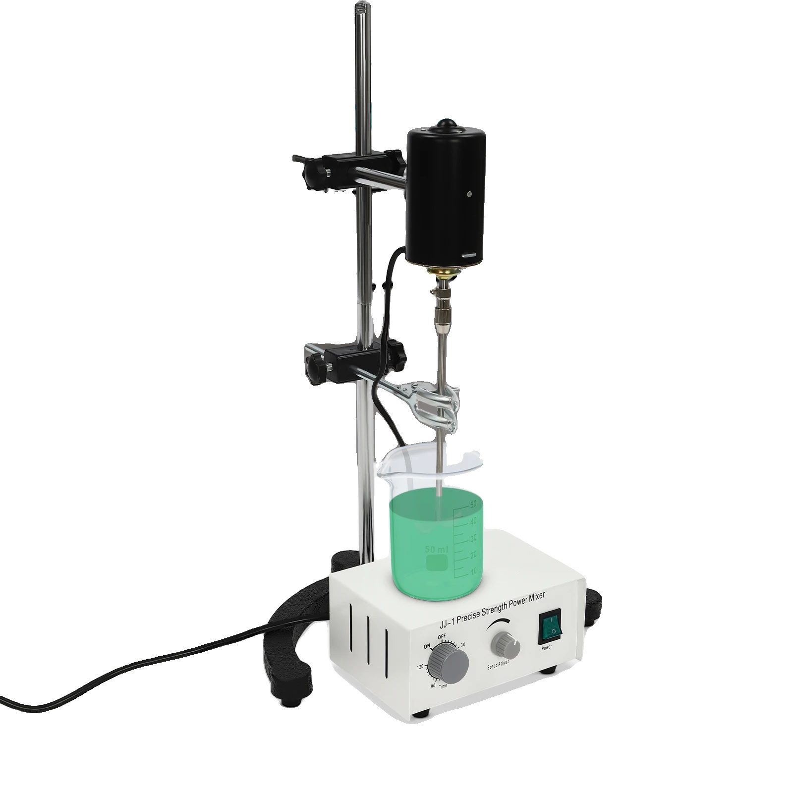 Elektrischer Rührer, 100w, 0-3000 U/min, 220v, Timer: 0-120 Min, Abmessungen: 63 X 37 X 26 Cm