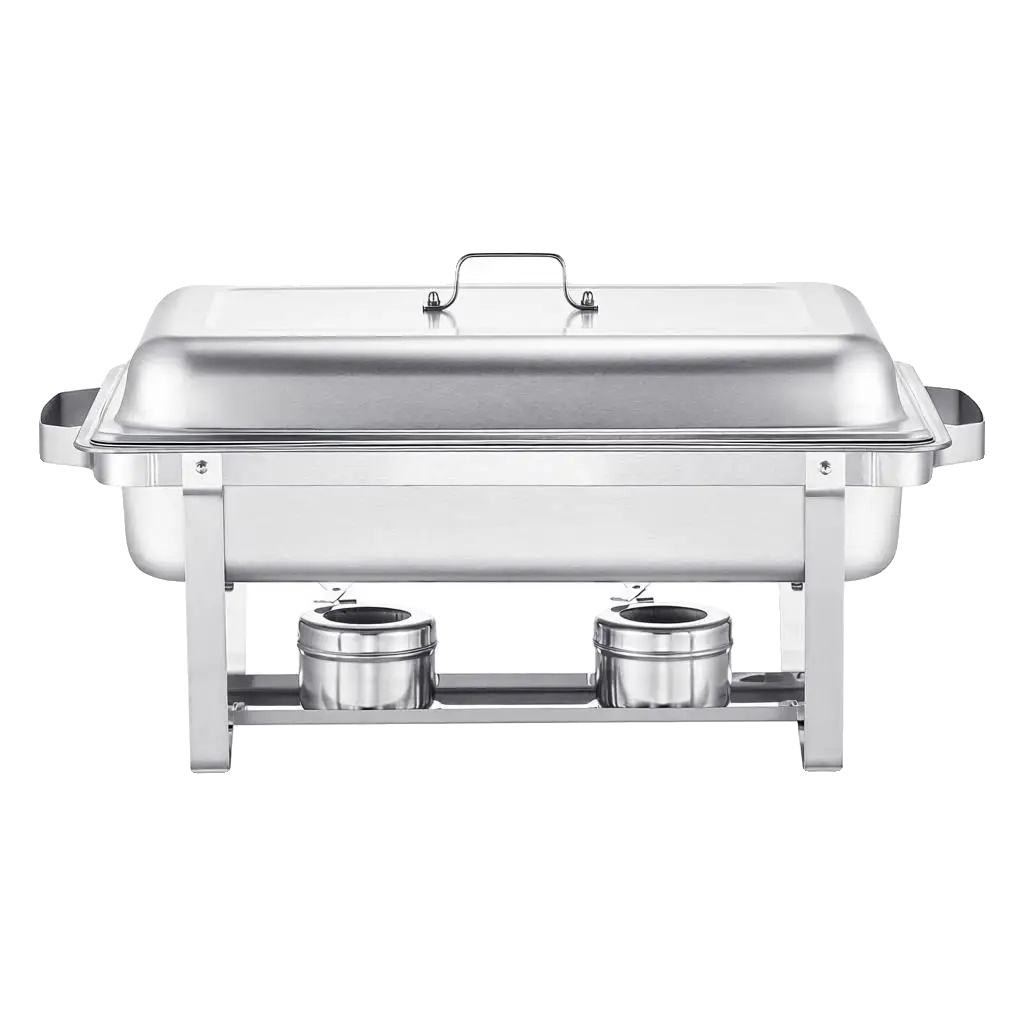 Speisenwärmer, Edelstahlkonstruktion, Ideal Für Buffets, Armeegrün