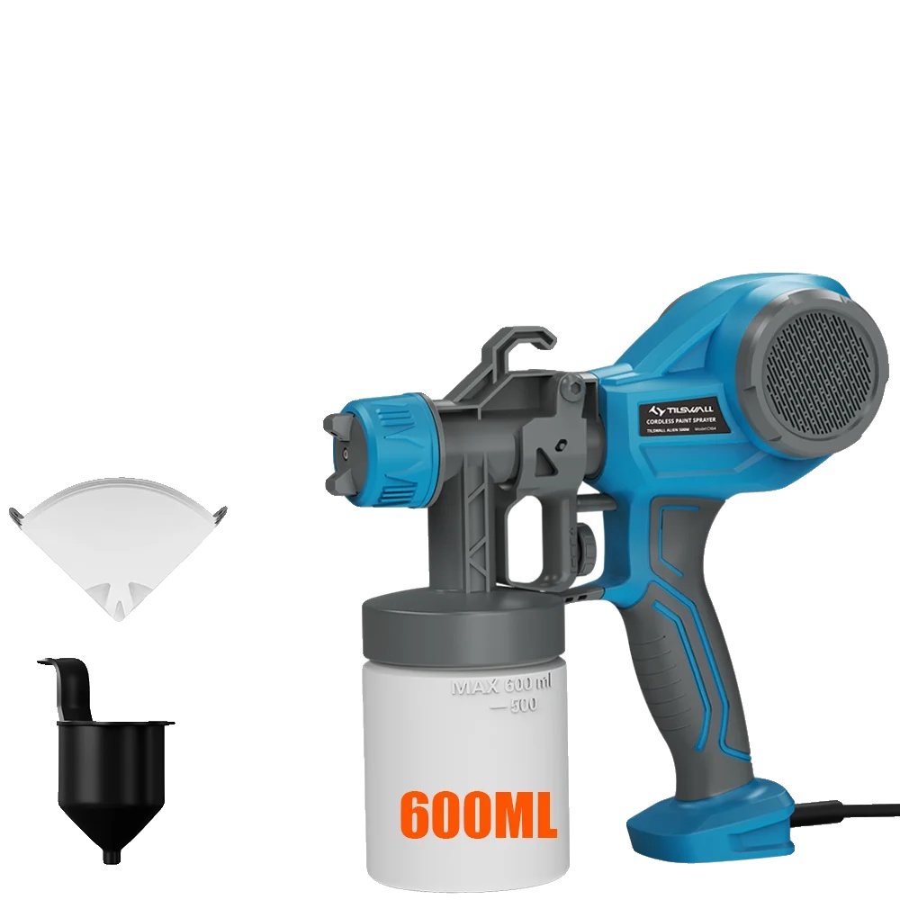 Farbsprüher, Ultraleichtes Design, Anfängerfreundliche Funktionen, Blau
