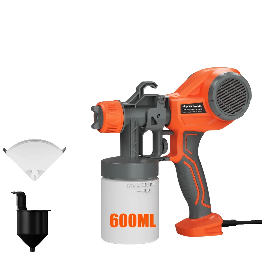 Farbsprüher, Ultraleichtes Design, Anfängerfreundliche Funktionen, Orange