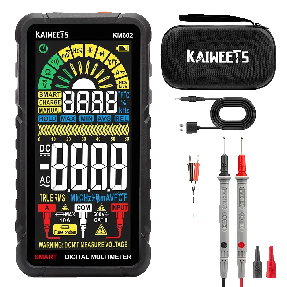 Digitalmultimeter, Intelligente Messung, Sicherheitschutz, Km602